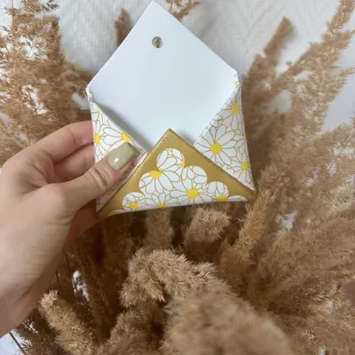 Petite enveloppe décorative en argile 